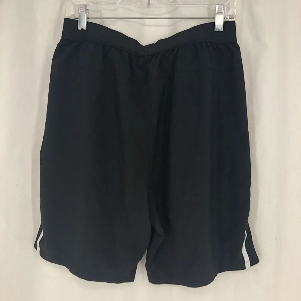 Adidas Primeblue GD8673 Training Shorts Black Active Zip Pockets Medium